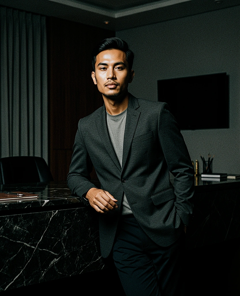 Pria Nusantara editorial atmosphere
